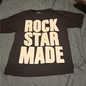 Rock Star Made Black Men's Tee